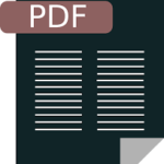PDF document symbol.