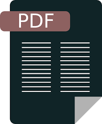PDF document symbol.
