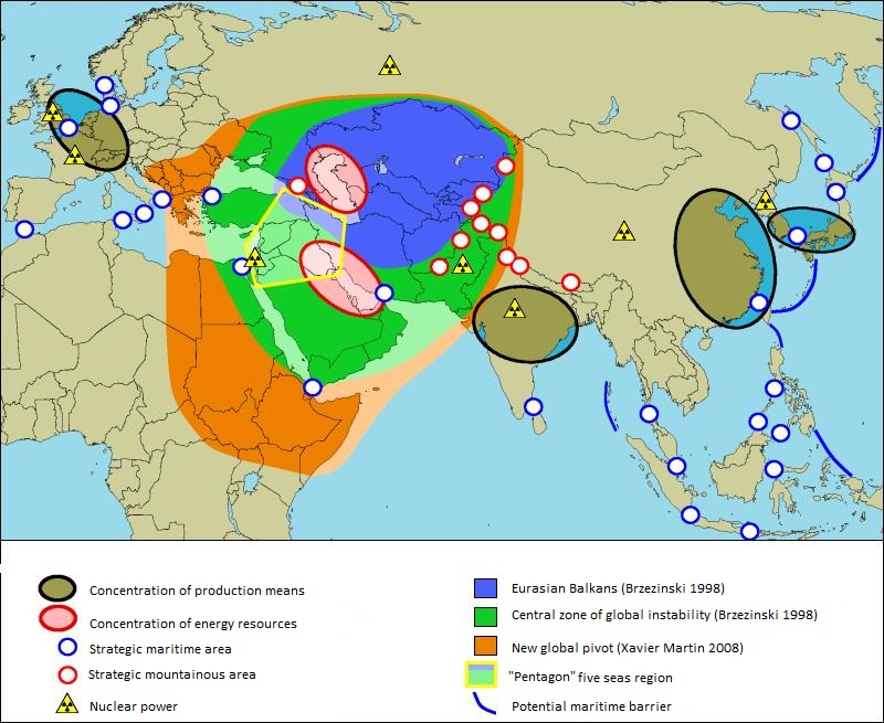 Eurasian Geopolitical map, source: https://commons.wikimedia.org/wiki/File:Eurasiageopolitical.jpg