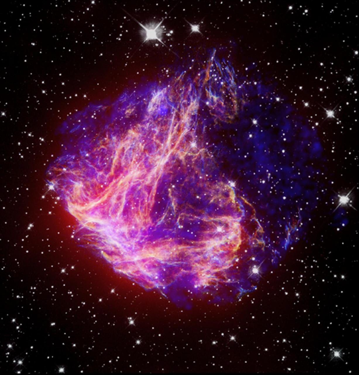 Stellar Debris in the Large Magellanic Cloud, NASA; source: https://images.nasa.gov/details-PIA09071