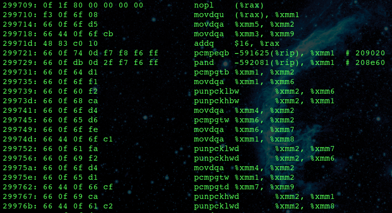Screenshot of disassembled C++ code. © 2021 rpfeiffer@deepsec.net
